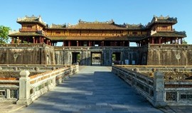 Hue: The ancient King palace.